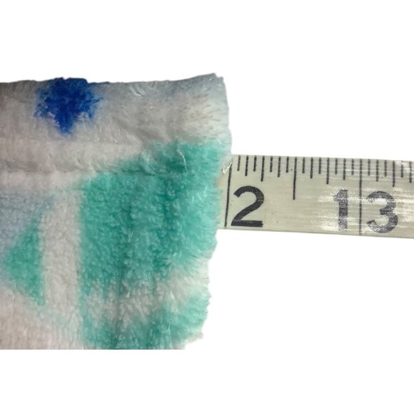 Swiggles Lovey Security Blanket Plush Puppy Dog Blue Star Green Sport Balls 12" - Picture 6 of 6